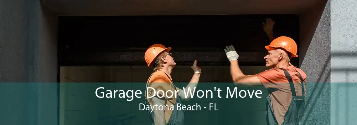 Garage Door Won't Move Daytona Beach - FL